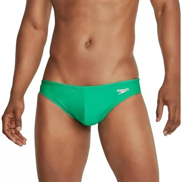 Speedo Mens Swimsuit Brief PowerFlex Eco SolarBright Green