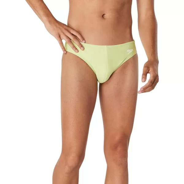 Speedo Mens Swimsuit Brief PowerFlex Eco SolarSharp Green