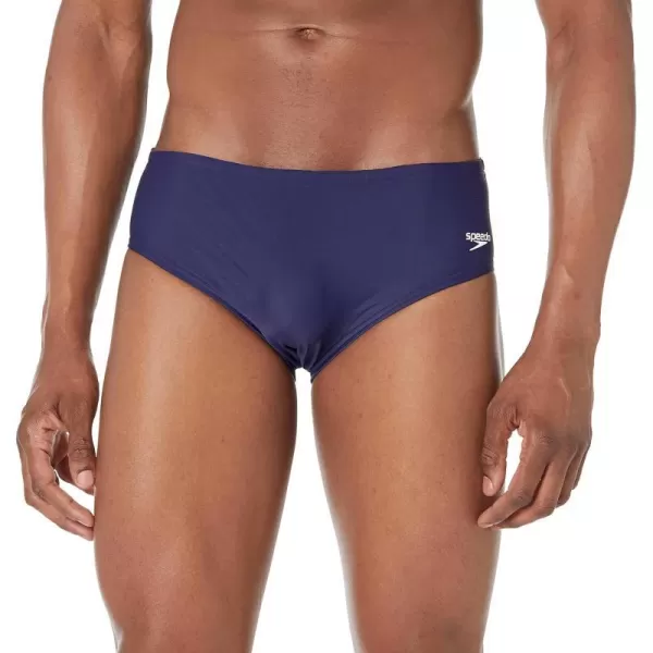 Speedo Mens Swimsuit Brief Powerflex Eco Solid AdultSpeedo Navy