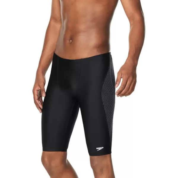 Speedo Mens Swimsuit Jammer Eco ProLT Printed Team ColorsAnthracite