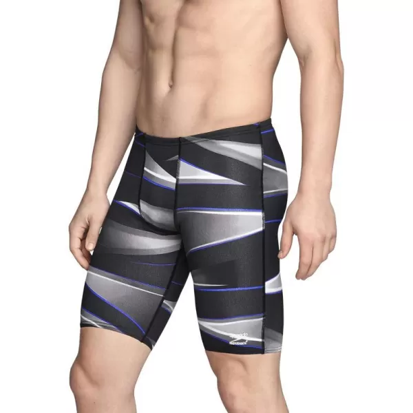 Speedo Mens Swimsuit Jammer Endurance Printed Team ColorsInfinite Speedo Blue