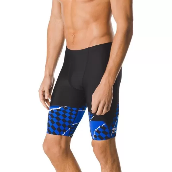 Speedo Mens Swimsuit Jammer Endurance Trending FastDiscontinuedSpeedo Blue