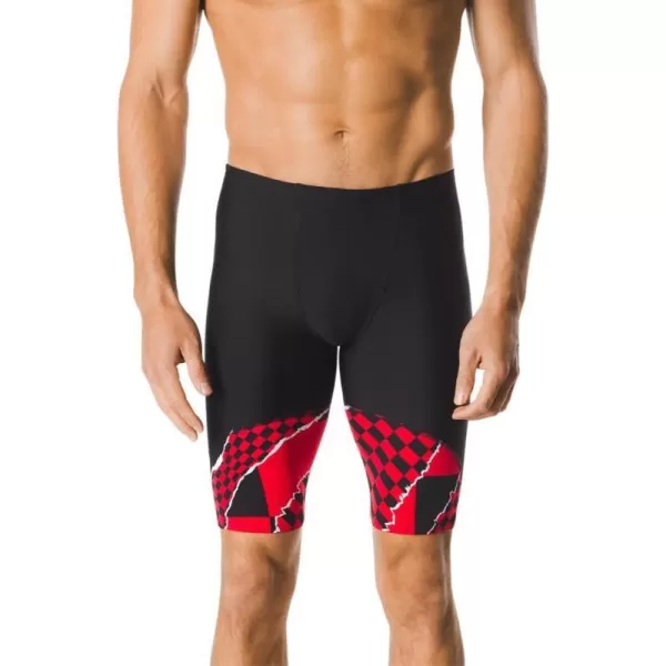 Speedo Mens Swimsuit Jammer Endurance Trending FastDiscontinuedSpeedo Red