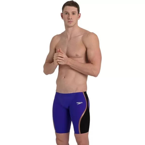 Speedo Mens Swimsuit Jammer LZR Pure IntentVioletBlackRose Gold