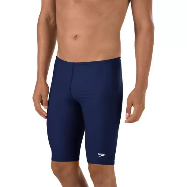 Speedo Mens Swimsuit Jammer Powerflex Eco Solid AdultBlack