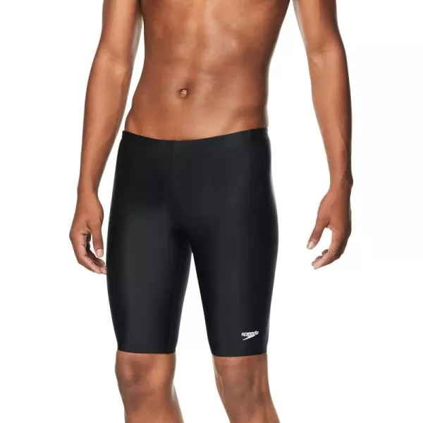 Speedo Mens Swimsuit Jammer Powerflex Eco Solid AdultNew Black