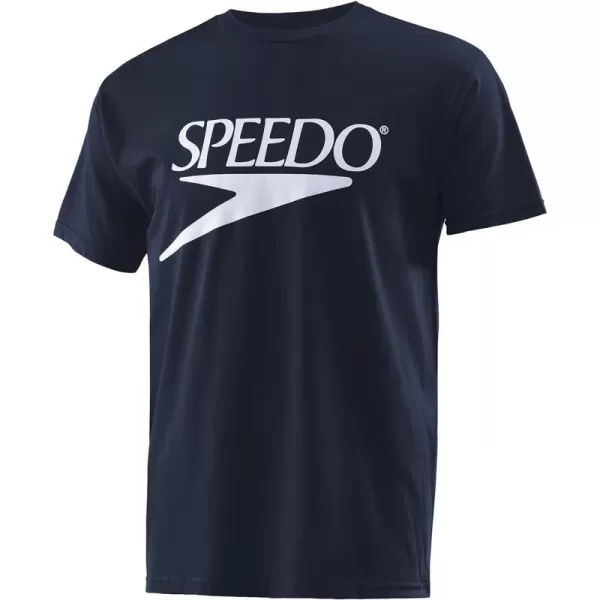 Speedo TShirt Short Sleeve Crew Neck VintageNew Speedo Navy