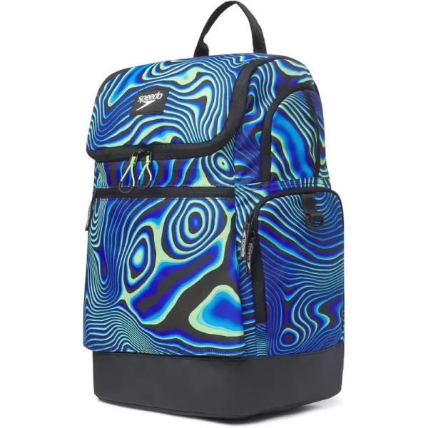 Speedo Unisex Large Teamster 20 Backpack 35Liter Rainbow PrideTrue Cobalt Neon Depths