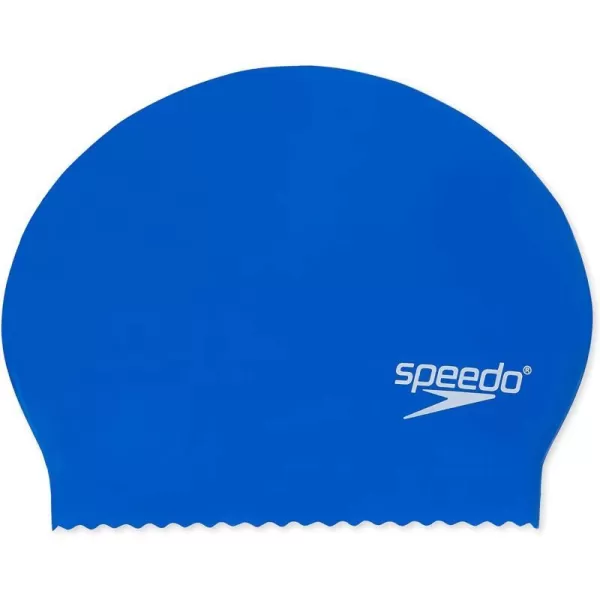 Speedo Unisex Swim Cap LatexBlue