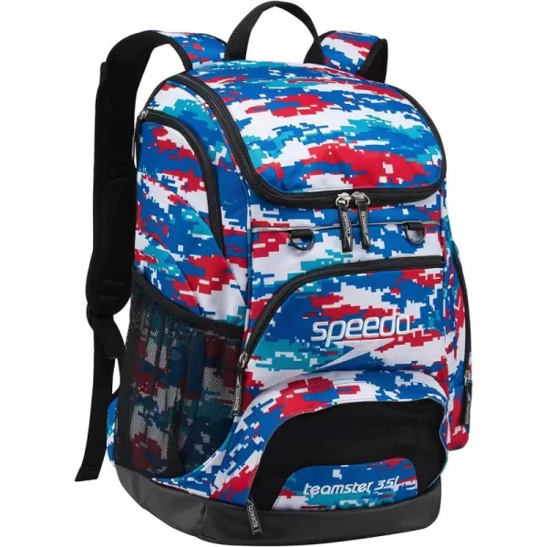 Digi Camo Red/White/Blue One Size