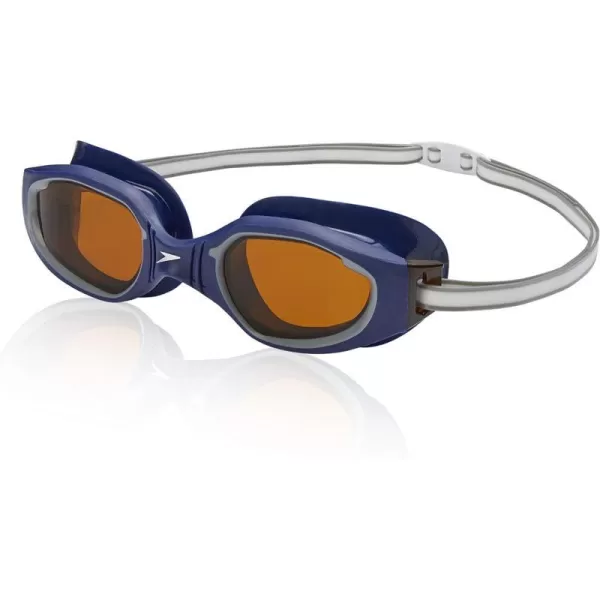 Speedo UnisexAdult Swim Goggles Hydro ComfortPeacoatBronze