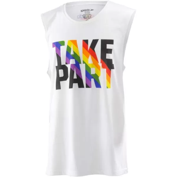 Speedo UnisexAdult Tank Top Sleeveless PridePride Rainbow Brights