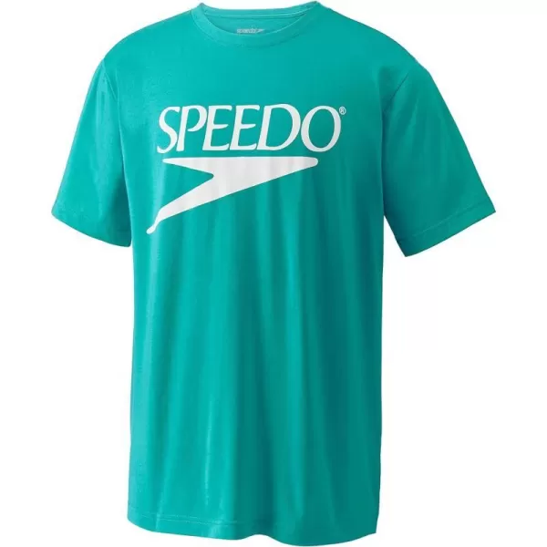 Speedo UnisexAdult Tshirt Short Sleeve Crew Neck VintageCeramic