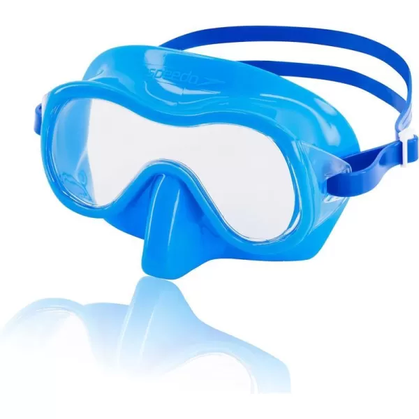 Speedo UnisexChild Adventure Swim Mask KidsSpeedo BlueClear