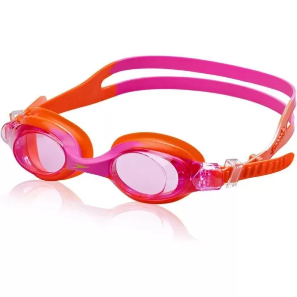 Speedo UnisexChild Swim Goggles Skoogle Ages 38Speedo Orange