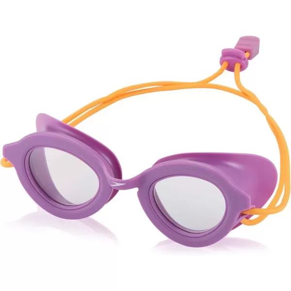 Speedo UnisexChild Swim Goggles Sunny G Ages 38LavenderishClear