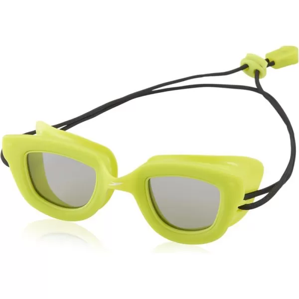 Speedo UnisexChild Swim Goggles Sunny G Ages 38LimeSmoke