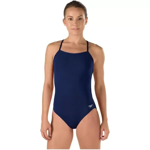 Speedo Womens Standard Swimsuit Piece Endurance The One Solid Team Colors New Navy 28Speedo Womens Standard Swimsuit Piece Endurance The One Solid Team Colors New Navy 28