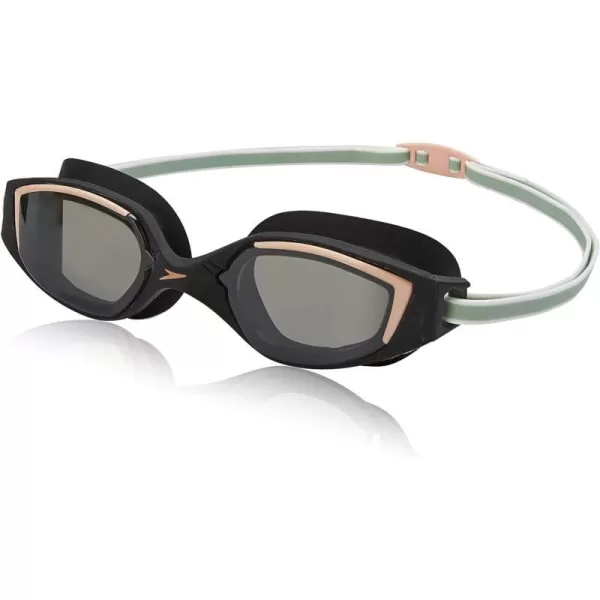 Speedo Womens Swim Goggles Hydro ComfortSpeedo BlackSmoke