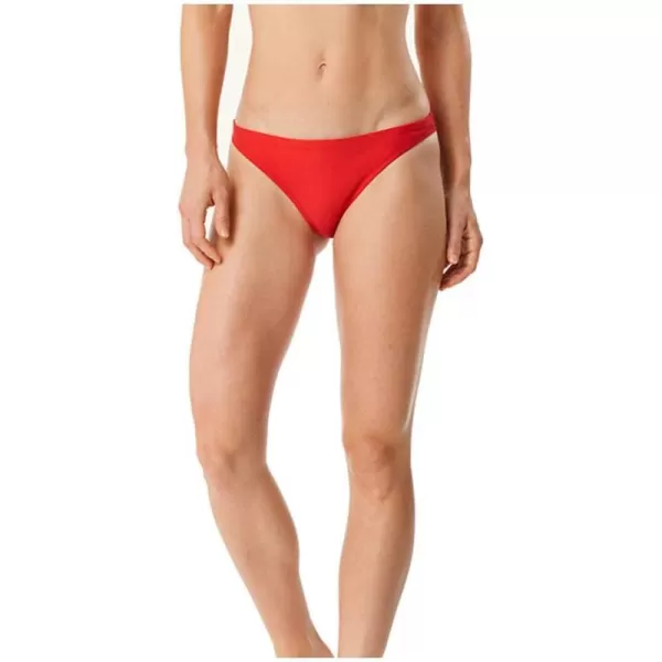 Speedo Womens Swimsuit Bottom Bikini Endurance Low RiseSpeedo Red