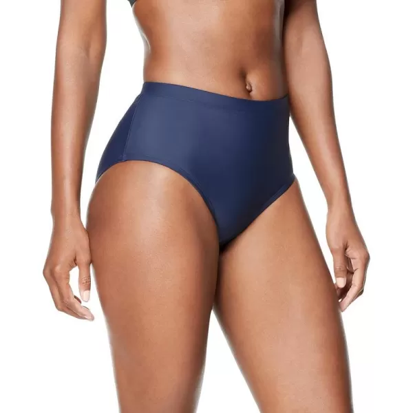 Speedo Womens Swimsuit Bottom Bikini High WaistPeacoat