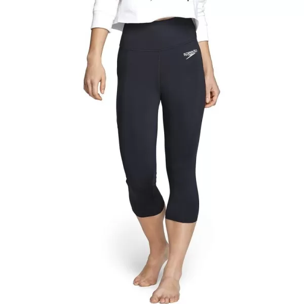 Speedo Womens Yoga Pants Capri LengthNew Speedo Black