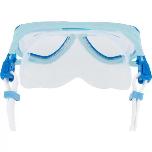 Speedo Adventure Swim Mask amp Snorkel SetCOOL BLUECLEAR