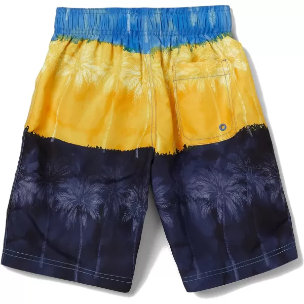 Speedo Boys Swim Trunk Knee Length Boardshort EBoard PrintedBillion Beach Peacoat