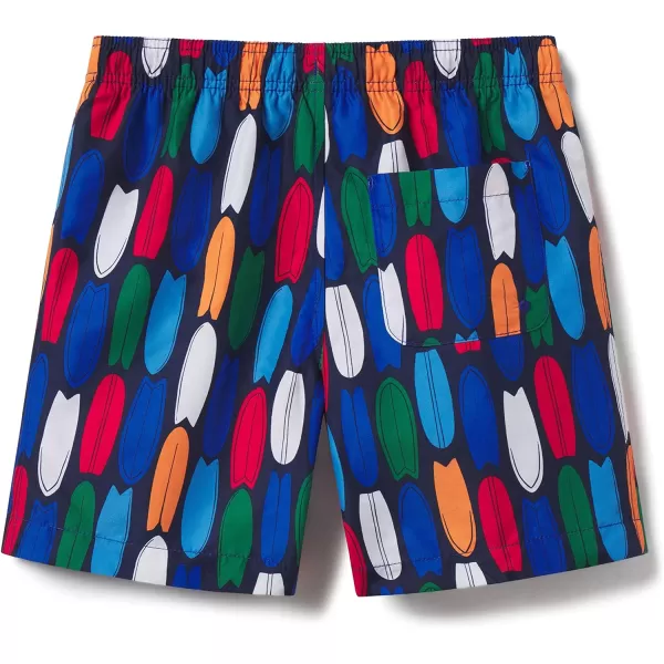 Speedo Boys Swim Trunk Mid Length Redondo PrintedShort Boards Turkish Sea