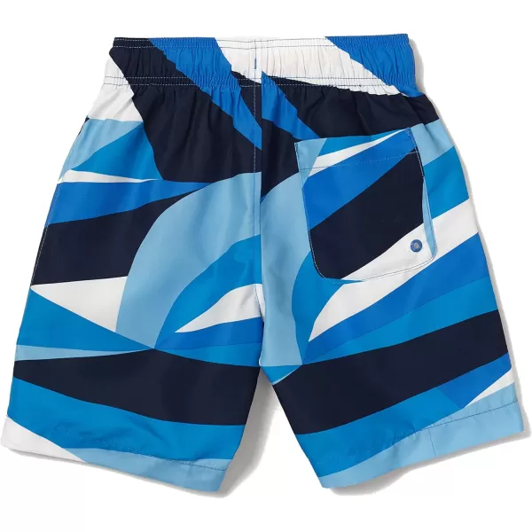 Speedo Boys Swim Trunk Mid Length Redondo PrintedYacht Club Palace Blue