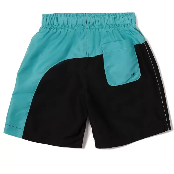 Speedo Boys Swim Trunk Mid Length Redondo SolidBlock Porcelain