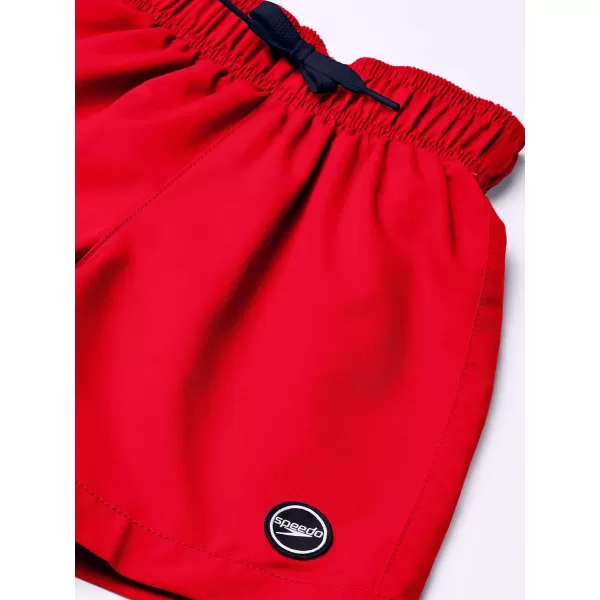 Speedo Boys Swim Trunk Mid Length Redondo SolidSpeedo Red