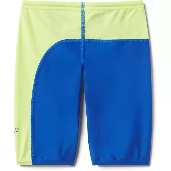 Speedo Boys Swimsuit Jammer Begin to Swim SolidBlock Sharp Green