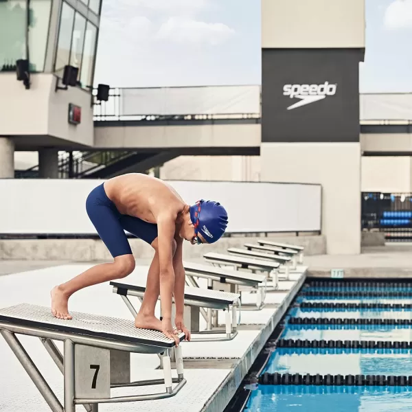 Speedo Boys Swimsuit Jammer Begin to Swim SolidDeep Water