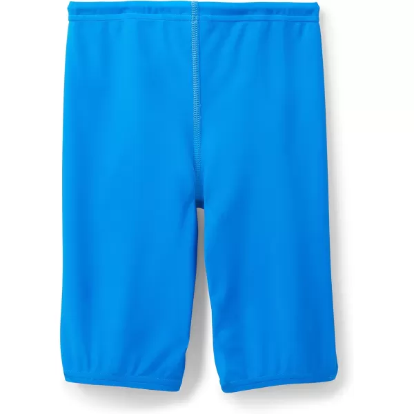 Speedo Boys Swimsuit Jammer Begin to Swim SolidElectric Blue Lemonade
