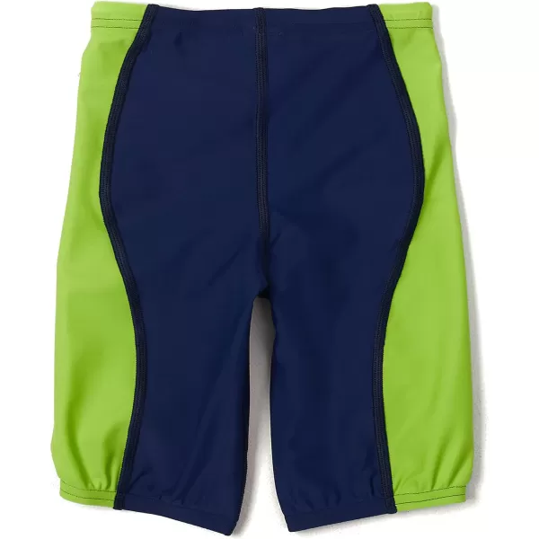 Speedo Boys Swimsuit Jammer Begin to Swim SolidSplice Green Gecko