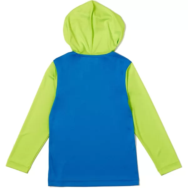 Speedo Boys UV Swim Shirt Long Sleeve Tee GraphicElectric Blue Hoodie