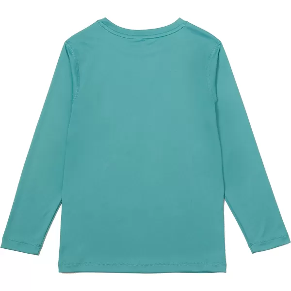 Speedo Boys UV Swim Shirt Long Sleeve Tee GraphicPorcelain