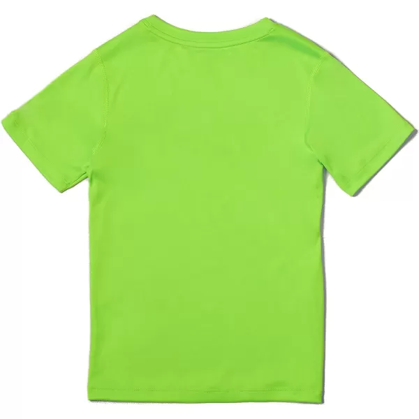 Speedo Boys Uv Swim Shirt Short Sleeve Tee GraphicGreen Gecko