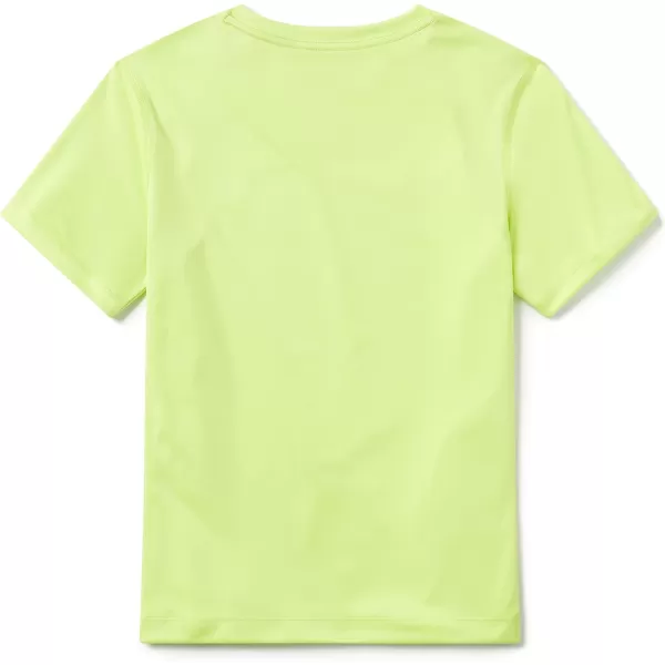 Speedo Boys Uv Swim Shirt Short Sleeve Tee GraphicSharp Green