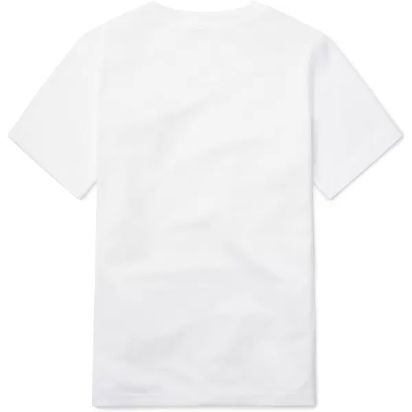 Speedo Boys Uv Swim Shirt Short Sleeve Tee GraphicWhite Basic