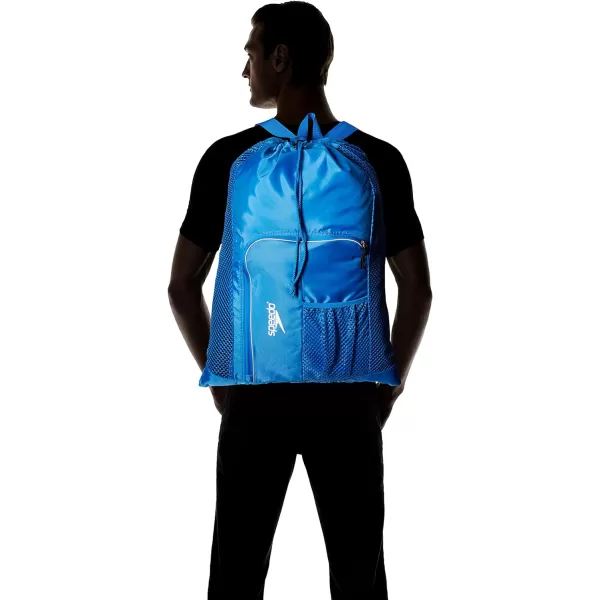 Speedo Deluxe Ventilator Mesh Equipment BagImperial Blue
