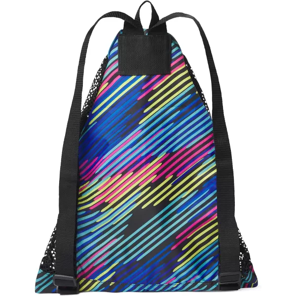 Speedo Deluxe Ventilator Mesh Equipment BagPipeline Zig Zag