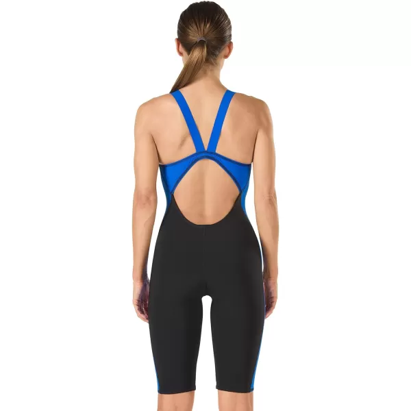 Speedo Female SwimsuitPowerplus KneeskinBlackSapphire