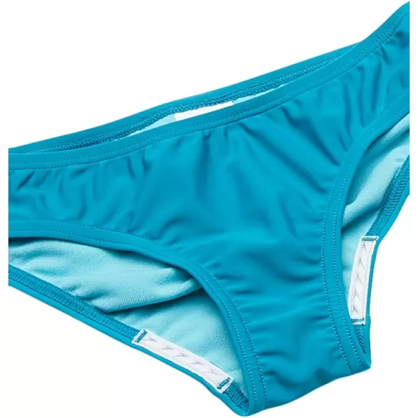 Speedo Girls Swimsuit Two Piece Tankini Thin StrapCapri Breeze Strappy