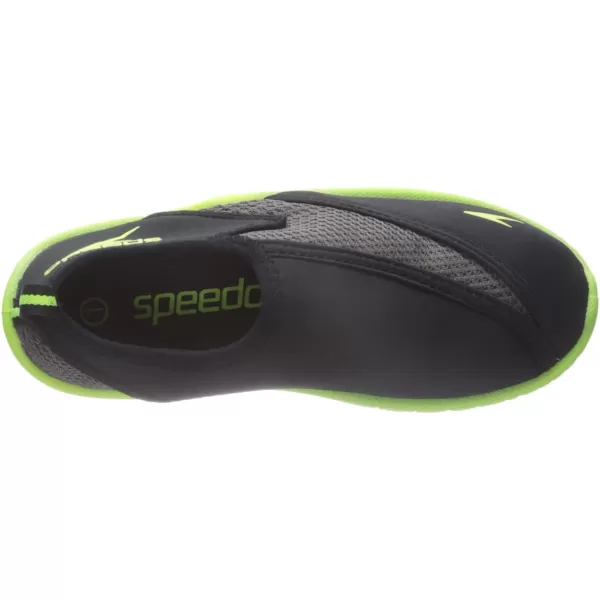 Speedo Kids Surfwalker Pro 20 Water Shoes Little KidBig KidLittle Kid 48 Years BlackYellow