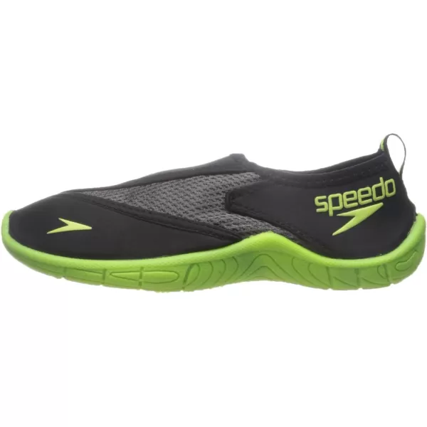 Speedo Kids Surfwalker Pro 20 Water Shoes Little KidBig KidLittle Kid 48 Years BlackYellow