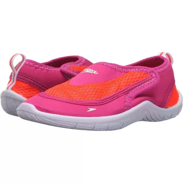 Speedo Kids Surfwalker Pro 20 Water Shoes Little KidBig KidToddler 14 Years PinkWhite