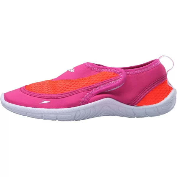 Speedo Kids Surfwalker Pro 20 Water Shoes Little KidBig KidToddler 14 Years PinkWhite