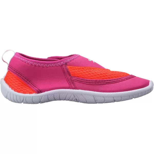 Speedo Kids Surfwalker Pro 20 Water Shoes Little KidBig KidToddler 14 Years PinkWhite